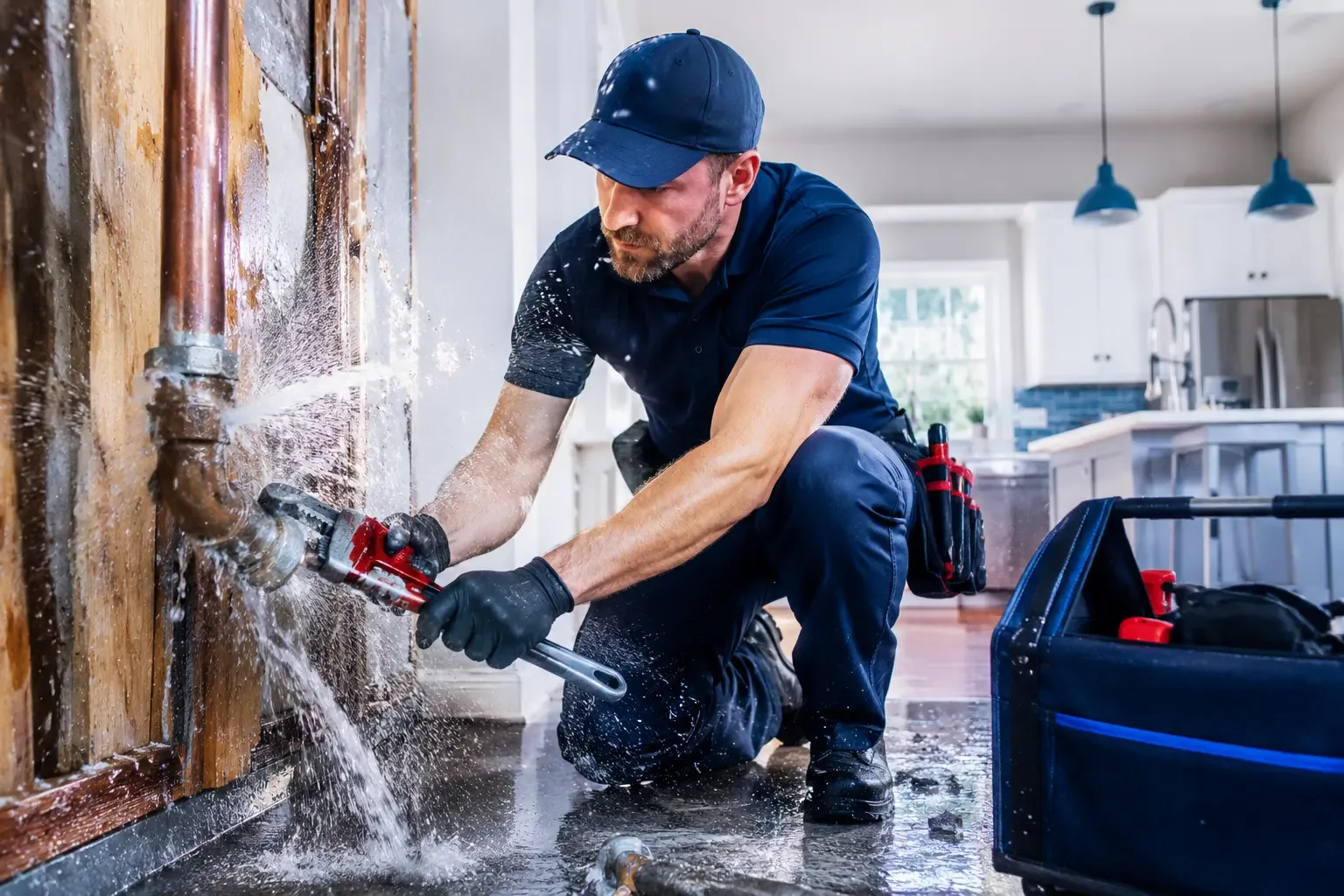 Local emergency pipe repair professionals in Mcclure, PA